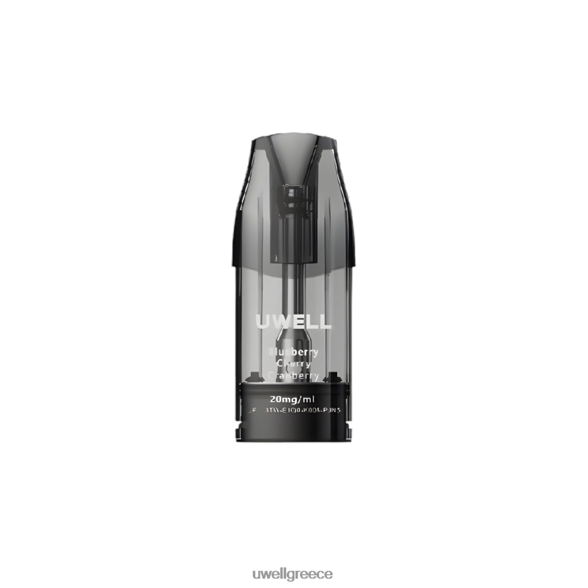 UWELL Greece - 4XVT2F341 UWELL DQ600 προγεμισμένες γεύσεις λοβό μιας χρήσης βατόμουρο κεράσι κράνμπερι