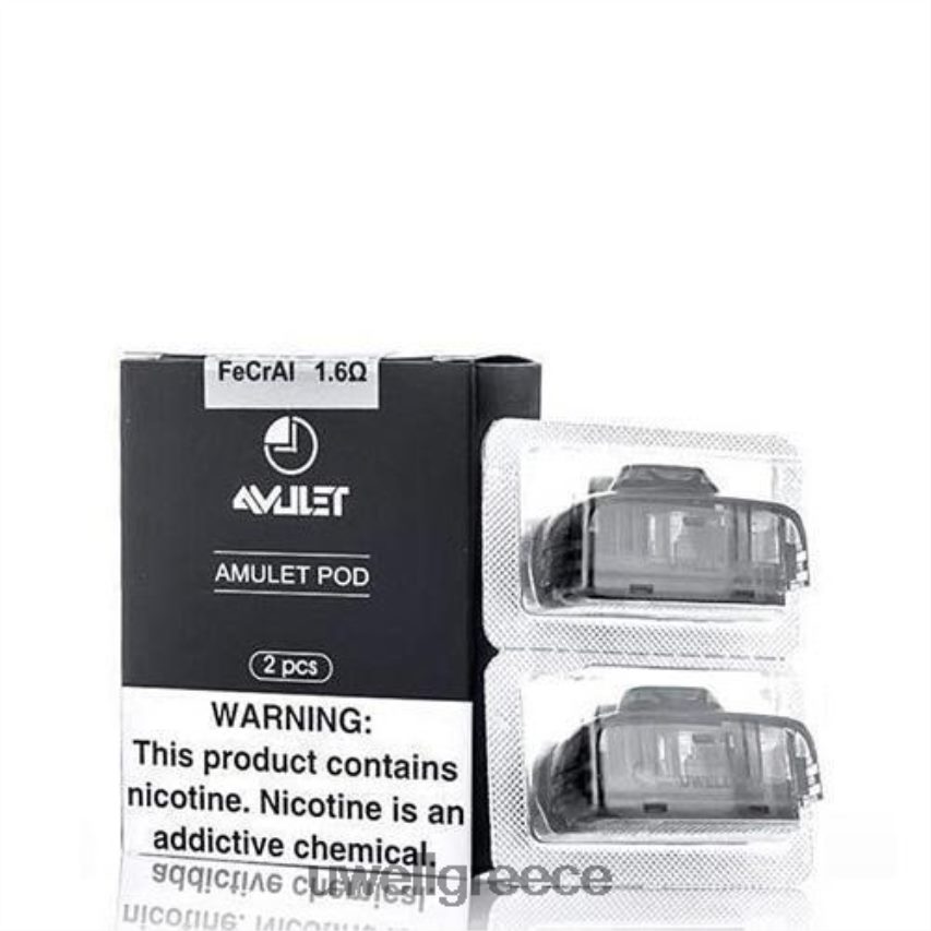 UWELL Vape Disposable - 4XVT2F257 UWELL AMULET ανταλλακτικό δοχείο συσκευασία 2 τεμαχίων