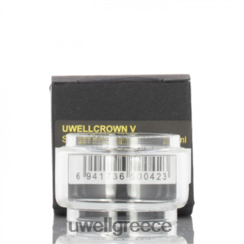 UWELL Disposable Vape - 4XVT2F250 UWELL CROWN V ανταλλακτικό γυαλί φούσκα 5 ml