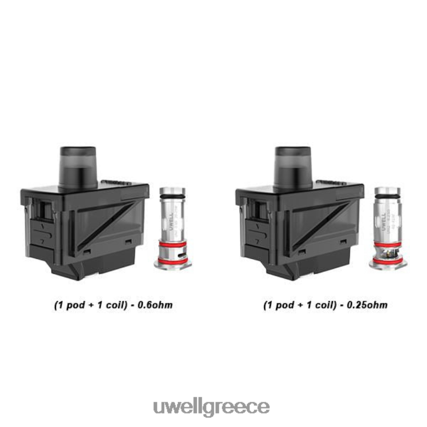 UWELL Vapes - 4XVT2F274 UWELL HAVOK V1 σετ λοβού πηνίου 1 λοβό + 1 κουλούρα 025 ohm