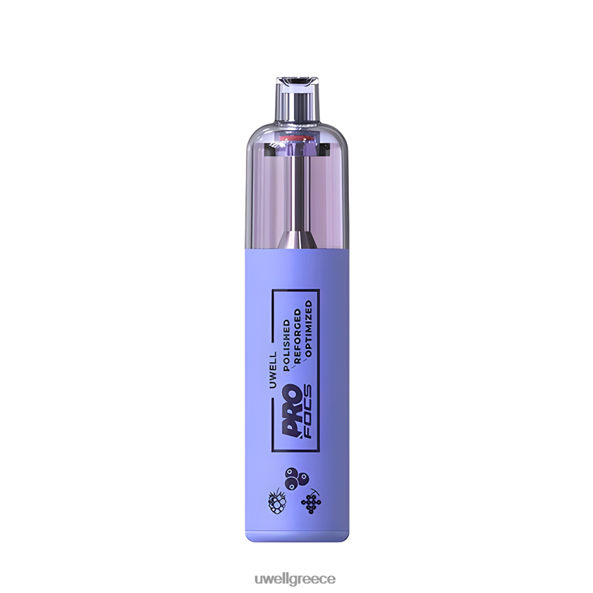 UWELL Vape Disposable - 4XVT2F317 UWELL GABRIEL FREEDOM ατμός μιας χρήσης μούρα σταφύλι