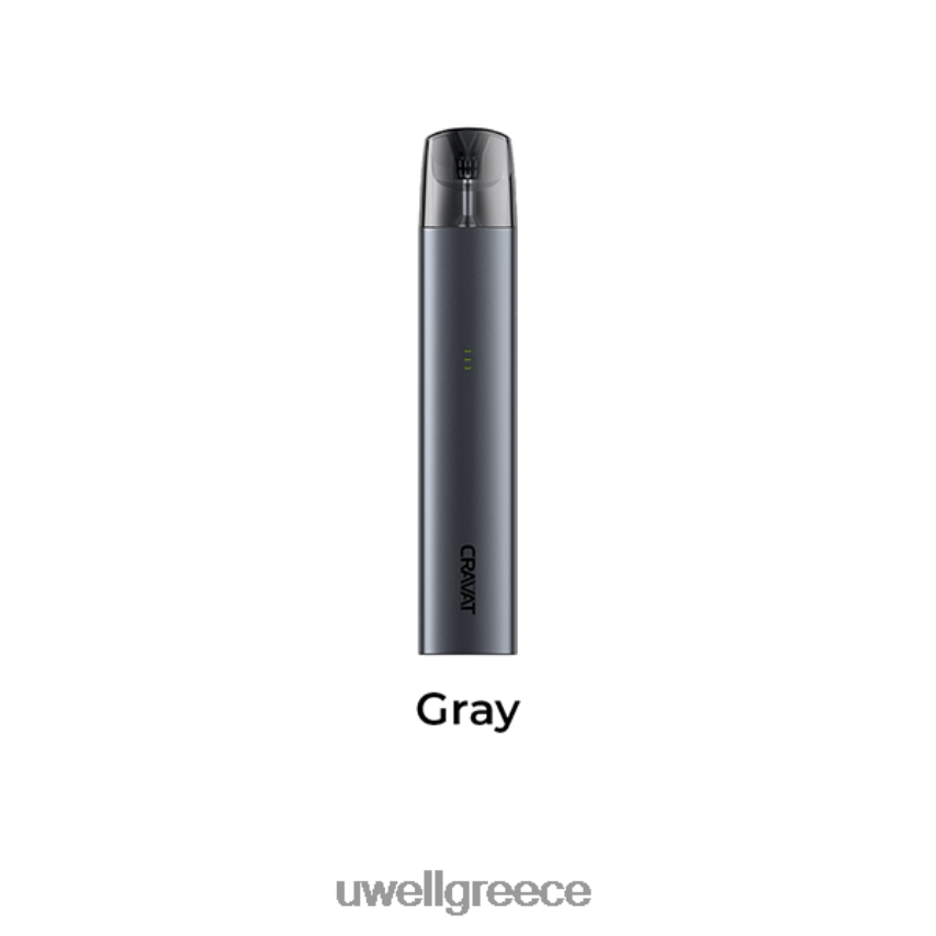 UWELL Disposable Vape - 4XVT2F80 UWELL CRAVAT σύστημα λοβών γκρί
