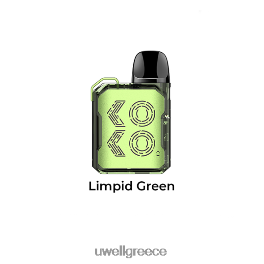 UWELL Athens - 4XVT2F103 UWELL CALIBURN GK2 κιτ λοβών διαυγές κίτρινο