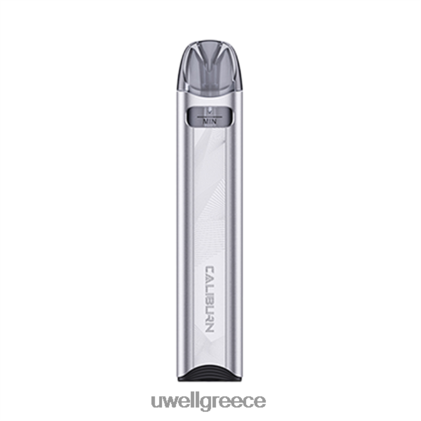 UWELL Athens - 4XVT2F23 UWELL CALIBURN A3S κιτ (σύστημα pod) διαστημικό γκρι