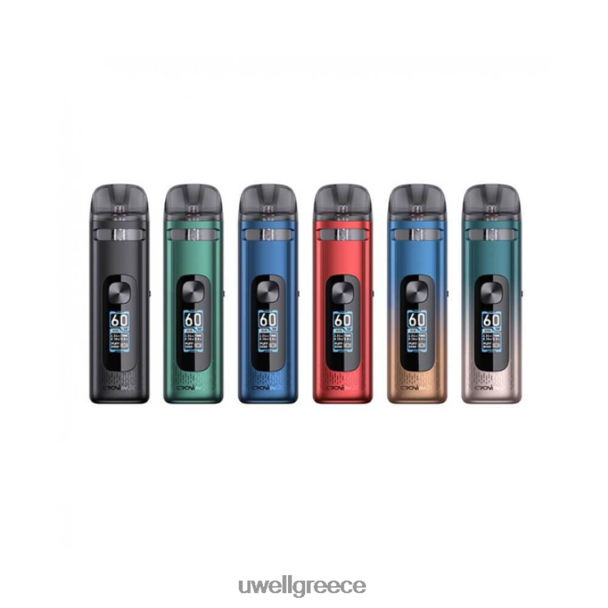 UWELL Athens - 4XVT2F233 UWELL CROWN X σύστημα κιτ pod μαύρος