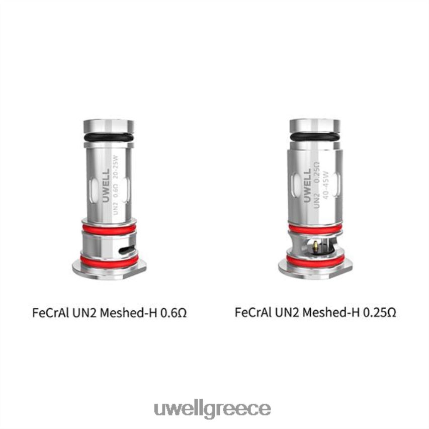 UWELL Disposable Vape - 4XVT2F150 UWELL HAVOK V1 πηνία (4-συσκευασία) 025 ohm