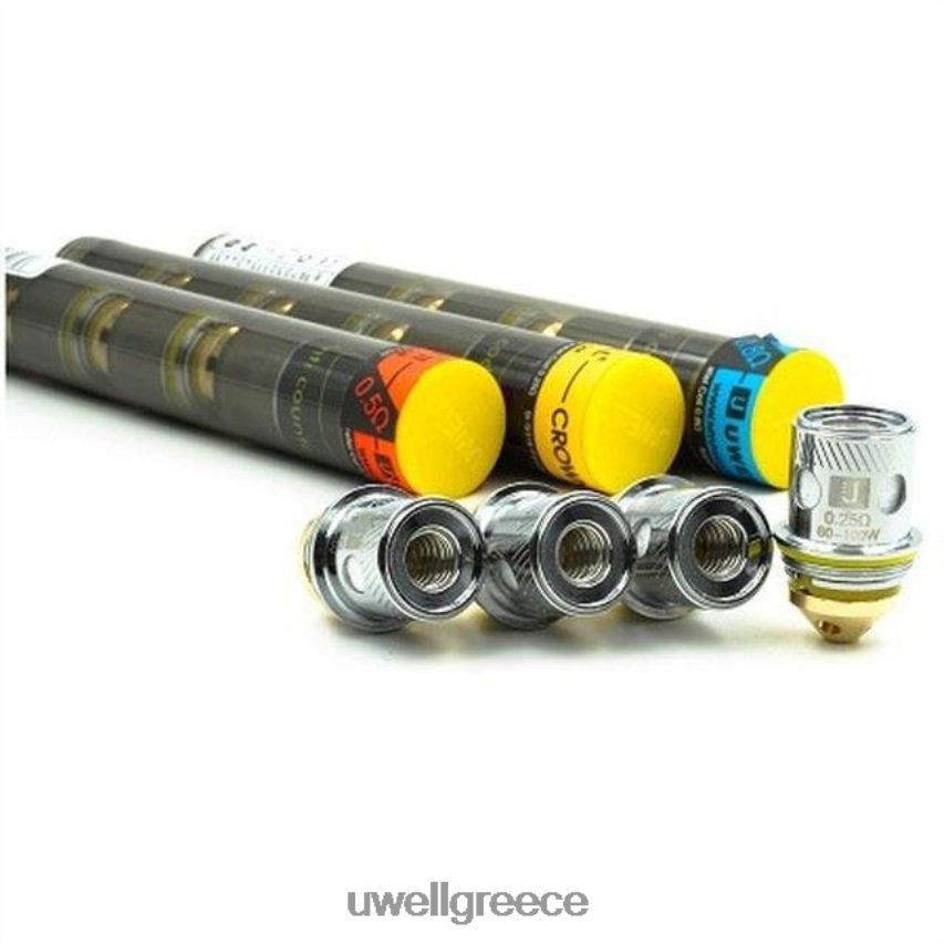 UWELL Disposable Vape - 4XVT2F260 UWELL CROWN 2 ανταλλακτικά πηνία (4-συσκευασία) sus316 παράλληλη 025ohm