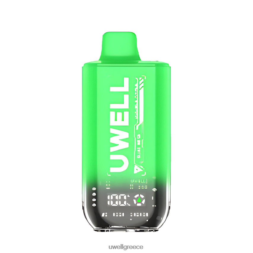 UWELL Greece - 4XVT2F291 UWELL MIRAGE BM15000 ατμός μιας χρήσης διπλό μήλο