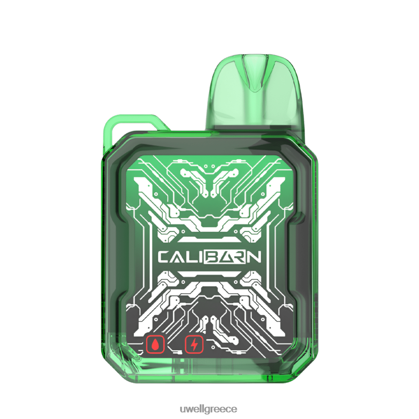 UWELL Vape Disposable - 4XVT2F277 UWELL CALIBURN bar b6000 ατμού μίας χρήσης μπλε πάγος razz