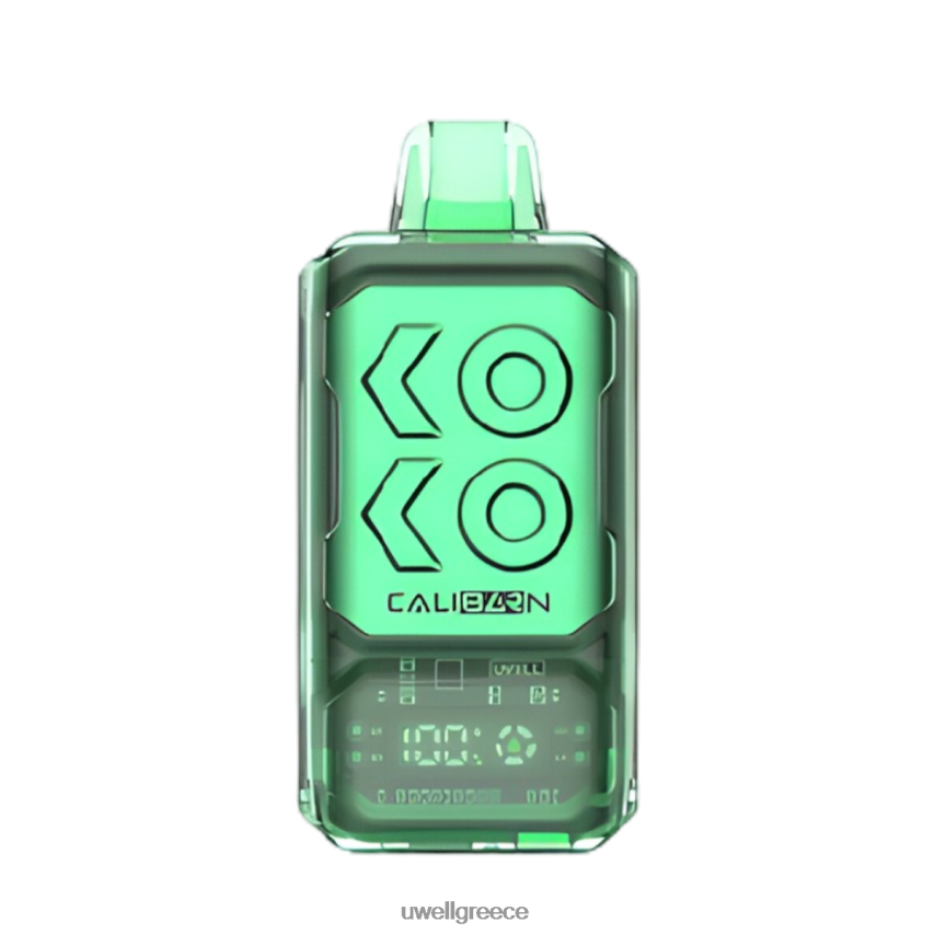 UWELL Vape Disposable - 4XVT2F287 UWELL CALIBURN bar s12000 ατμού μίας χρήσης μέντα του Μαϊάμι