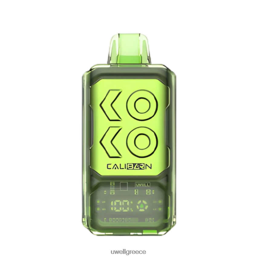 UWELL Vape Disposable - 4XVT2F287 UWELL CALIBURN bar s12000 ατμού μίας χρήσης μέντα του Μαϊάμι