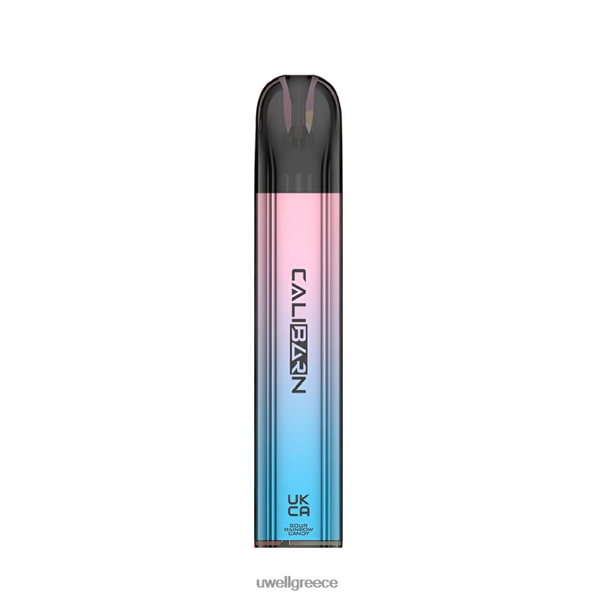 UWELL Vape Disposable - 4XVT2F327 UWELL CALIBURN bar c800 ατμού μίας χρήσης βατόμουρο κεράσι κράνμπερι