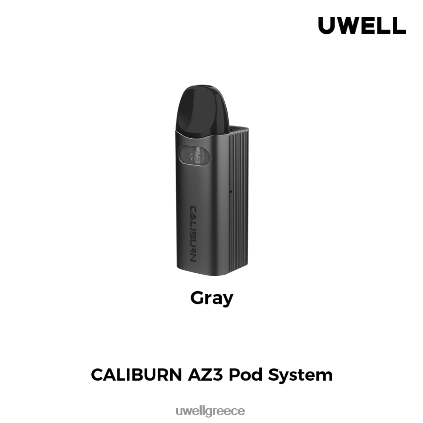 UWELL Vape Flavours - 4XVT2F146 UWELL CALIBURN AZ3 κιτ (σύστημα pod) γκρί