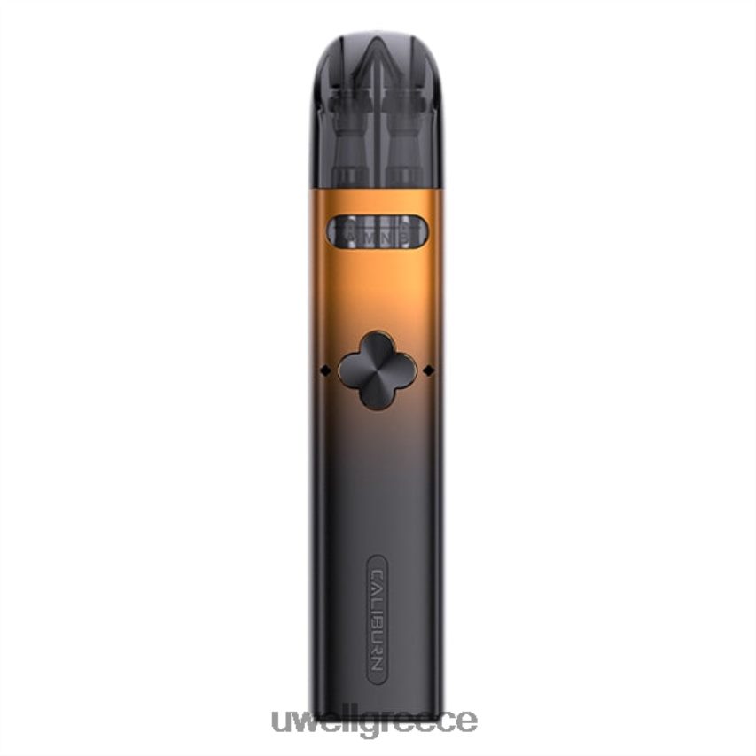 UWELL Vape Flavours - 4XVT2F166 UWELL CALIBURN EXPLORER κιτ (σύστημα pod) πορτοκαλί/μαύρο