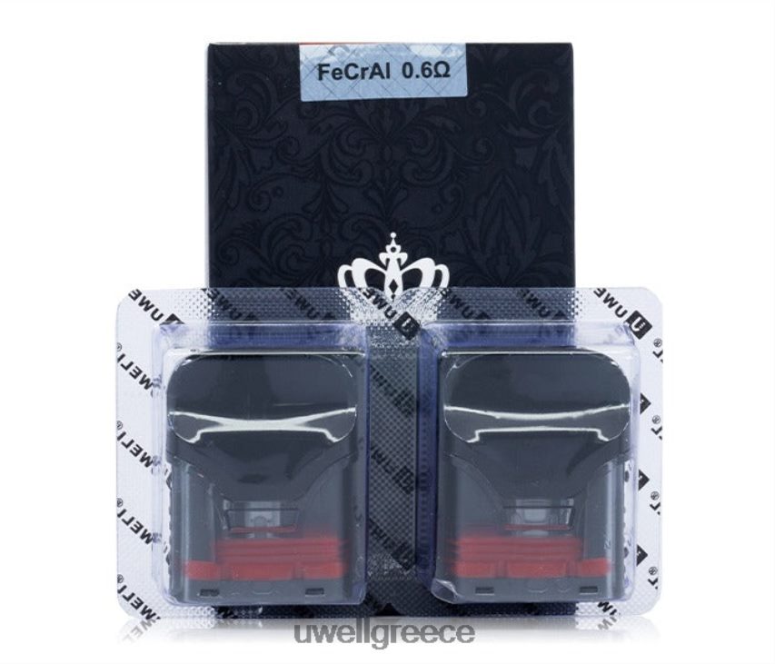 UWELL Vape Price - 4XVT2F265 UWELL CROWN λοβοί (συσκευασία 2) 06 ohm