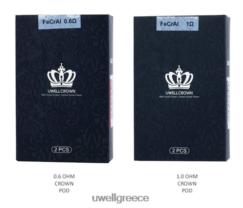 UWELL Vape Price - 4XVT2F265 UWELL CROWN λοβοί (συσκευασία 2) 06 ohm