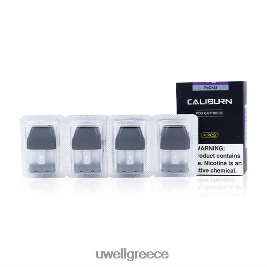 UWELL Vape Price - 4XVT2F35 UWELL CALIBURN ανταλλακτικό δοχείο 4-συσκευασία