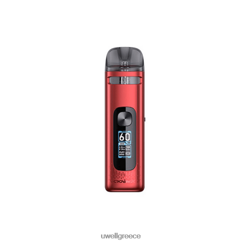 UWELL Vapes - 4XVT2F234 UWELL CROWN X σύστημα κιτ pod το κόκκινο