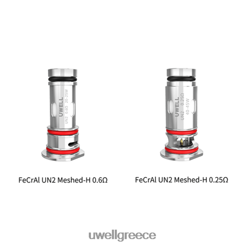 UWELL Vapes - 4XVT2F274 UWELL HAVOK V1 σετ λοβού πηνίου 1 λοβό + 1 κουλούρα 025 ohm
