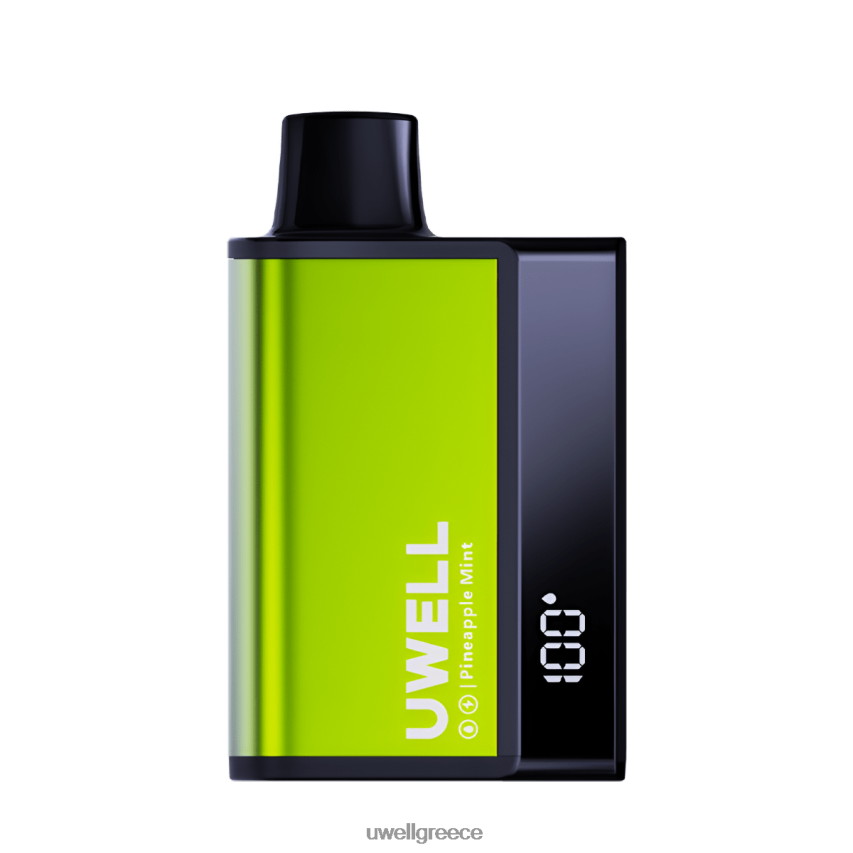 UWELL Vapes - 4XVT2F284 UWELL DL8000 ατμός μιας χρήσης μέντα ανανά