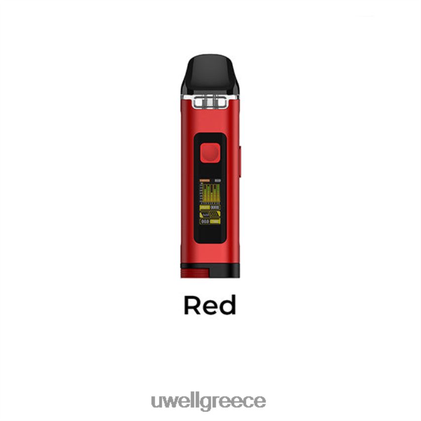 UWELL Ελλάδα - 4XVT2F122 UWELL CROWN D κιτ λοβών το κόκκινο