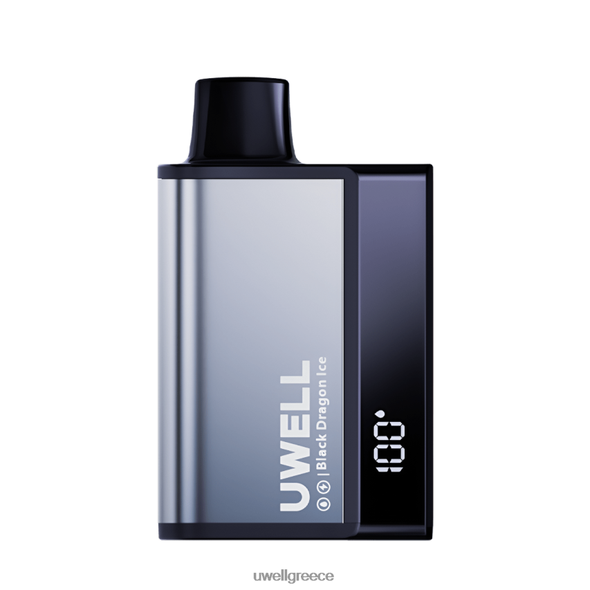 UWELL Ελλάδα - 4XVT2F282 UWELL DL8000 ατμός μιας χρήσης πάγος μαύρος δράκος
