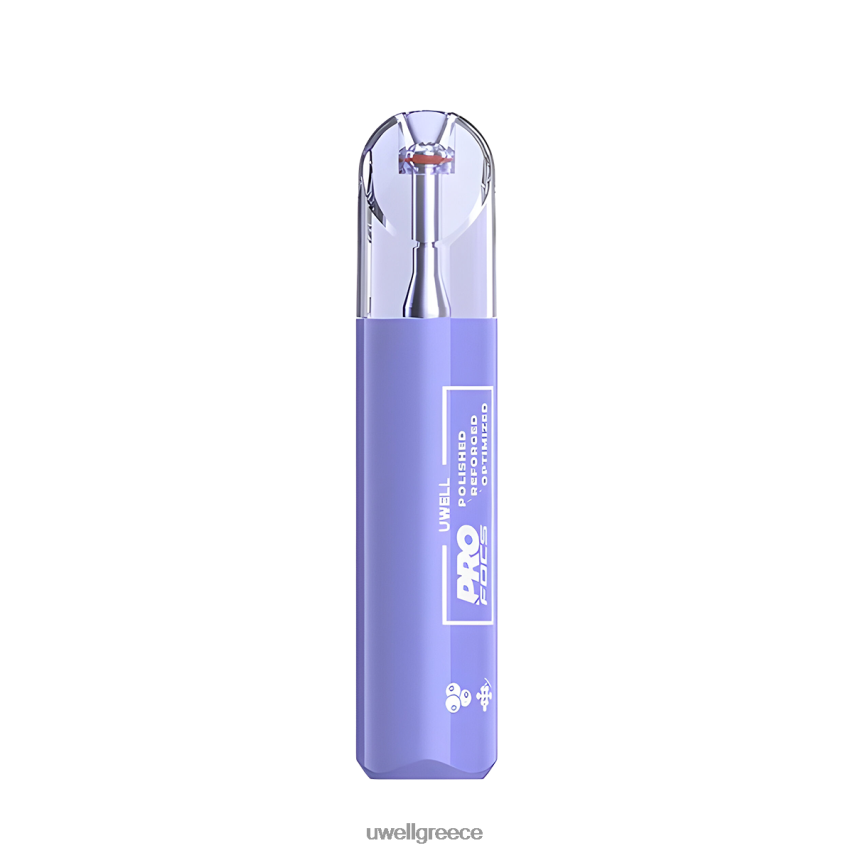 UWELL Ελλάδα - 4XVT2F322 UWELL GABRIEL PEACE ατμός μιας χρήσης σταφύλι βατόμουρου