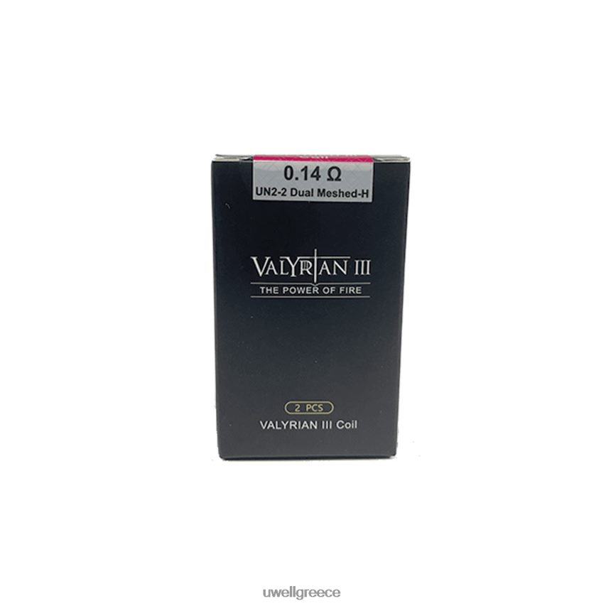 UWELL Disposable Vape - 4XVT2F20 UWELL VALYRIAN 3 ανταλλακτικά πηνία | συσκευασία 2 τεμαχίων fecrai 0,14ohm