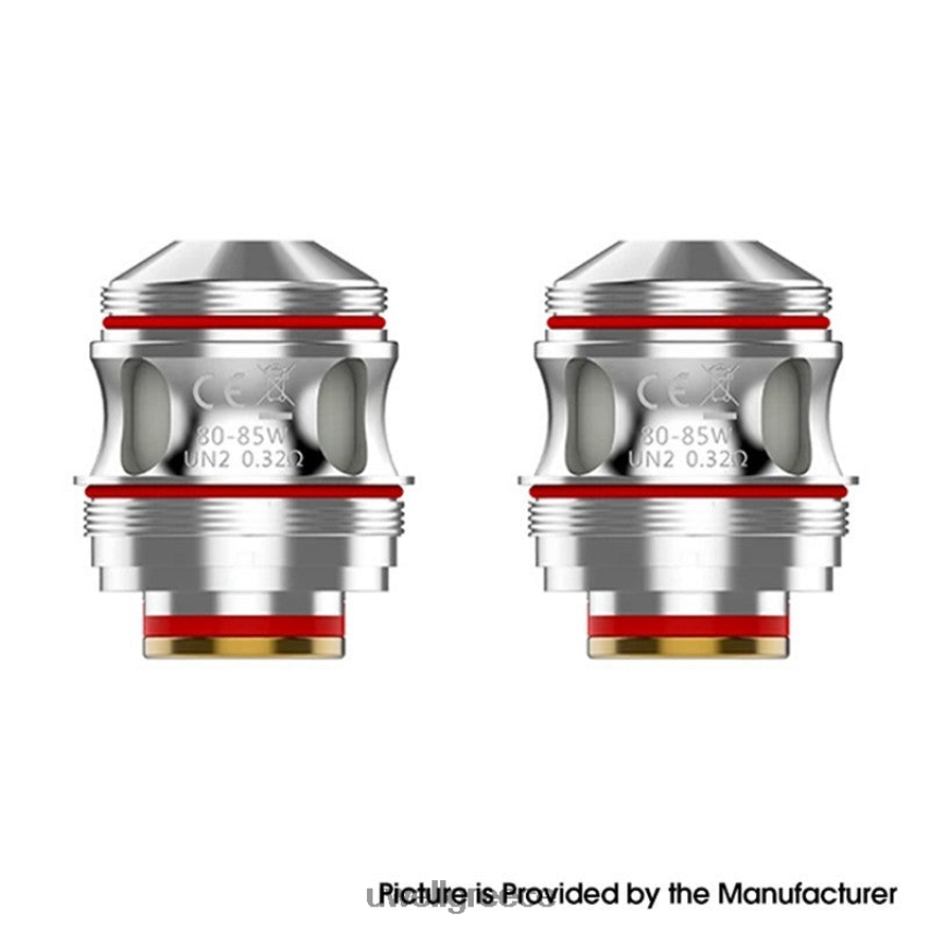 UWELL Greece - 4XVT2F21 UWELL VALYRIAN 3 ανταλλακτικά πηνία | συσκευασία 2 τεμαχίων ss316l 0,32ohm