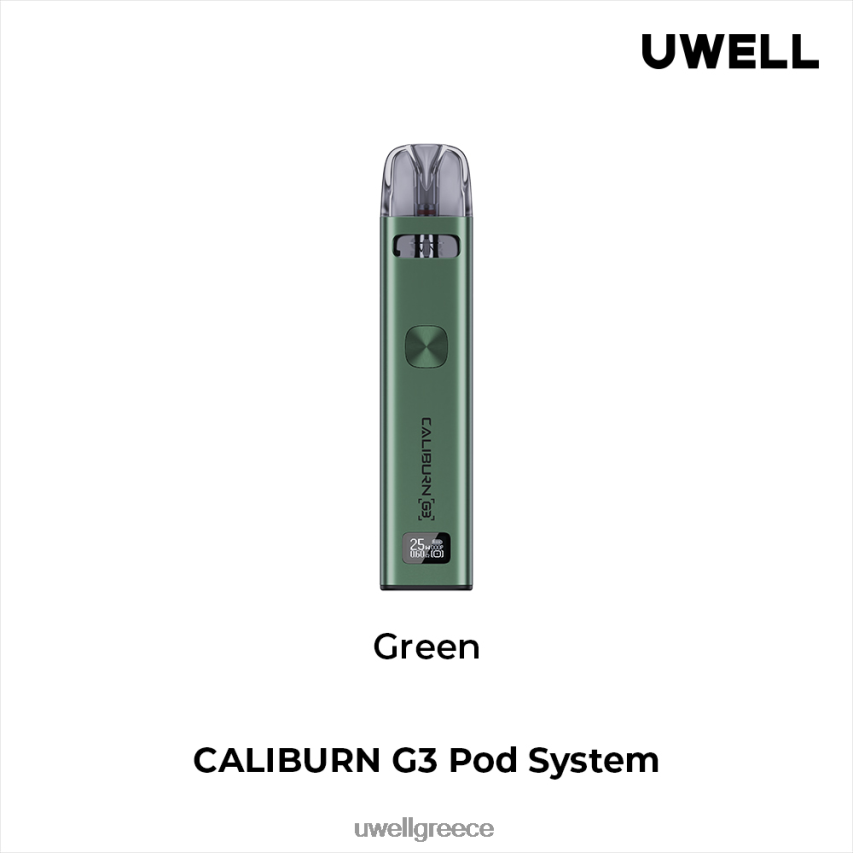 UWELL Vape Flavours - 4XVT2F136 UWELL CALIBURN G3 εργαλειοθήκη πράσινος