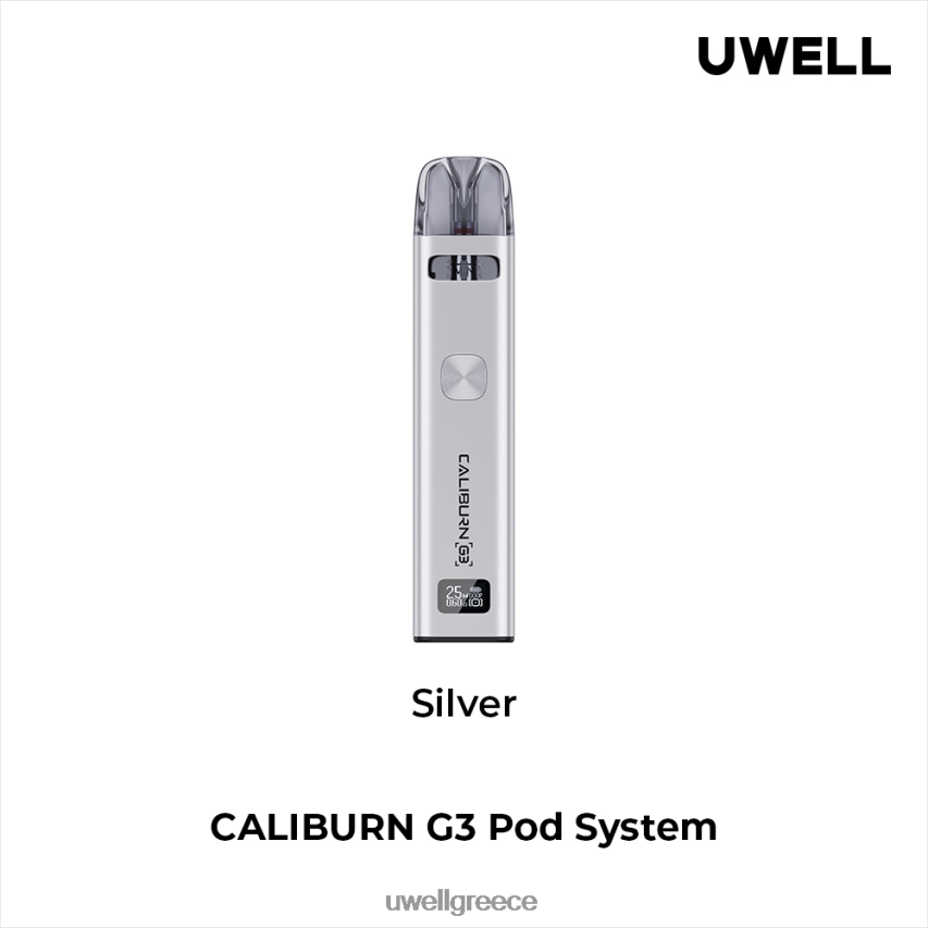 UWELL Vape For Sale - 4XVT2F138 UWELL CALIBURN G3 εργαλειοθήκη ασήμι